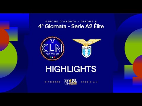 CLN CUS Molise-Lazio 0-5 | Goals and highlights | Matchday 4 | Serie A2 Elite 2025/2026 - Group B