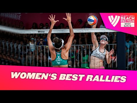 UNBELIEVEABLE 😮‍💨 | Women's longest Rallies | Beach Pro Tour 2023 (SO FAR)