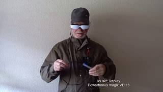 FPV Brille googles Zeiss Cinemizer OLED - deutsch german