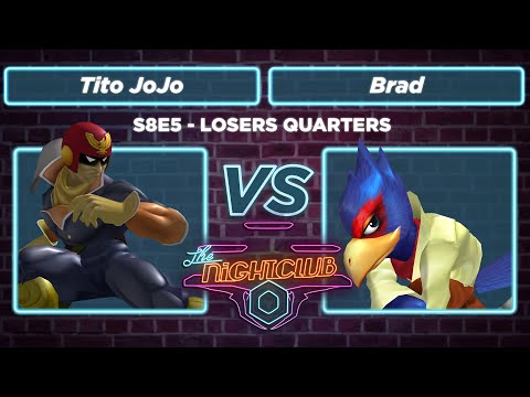 The Nightclub S8E5 - Tito JoJo vs Brad Falco - Losers Quarters SSBM