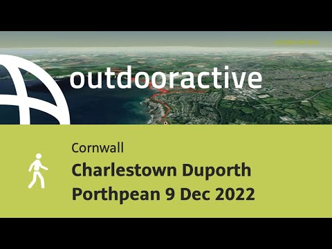 Interactive 3D flight: Charlestown Duporth Porthpean 9 Dec 2022