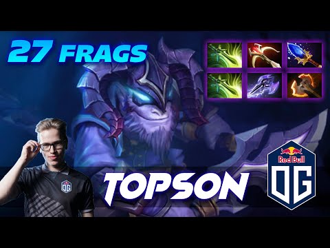 OG.Topson Riki 27 Frags - Dota 2 Pro Gameplay [Watch & Learn]
