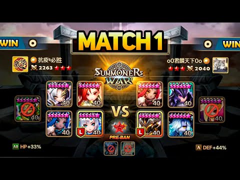 L'EST vs LIN. SWC2022 China Qualification (BO5) - Summoners War