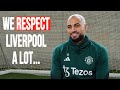 Sofyan Amrabat Manchester United Interview ahead of Liverpool Game!