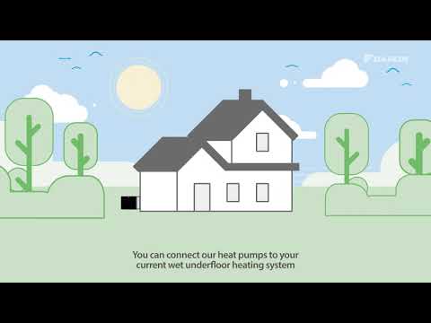 Can I connect a heat pump to existing radiators?