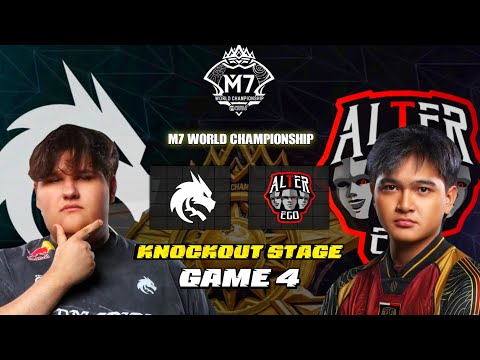 TEAM SPIRIT vs ALTER EGO GAME 4 | M7 WORLD CHAMPIONSHIP - KNOCKOUT STAGE | TS vs AE