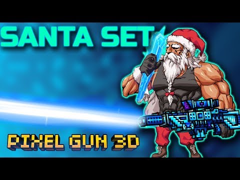 SANTA X-MAS SET : Pixel Gun 3D