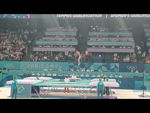 Romero Rosario Noemi ESP Women's Trampoline Qualification 1st Routine   2024 Paris Olympics