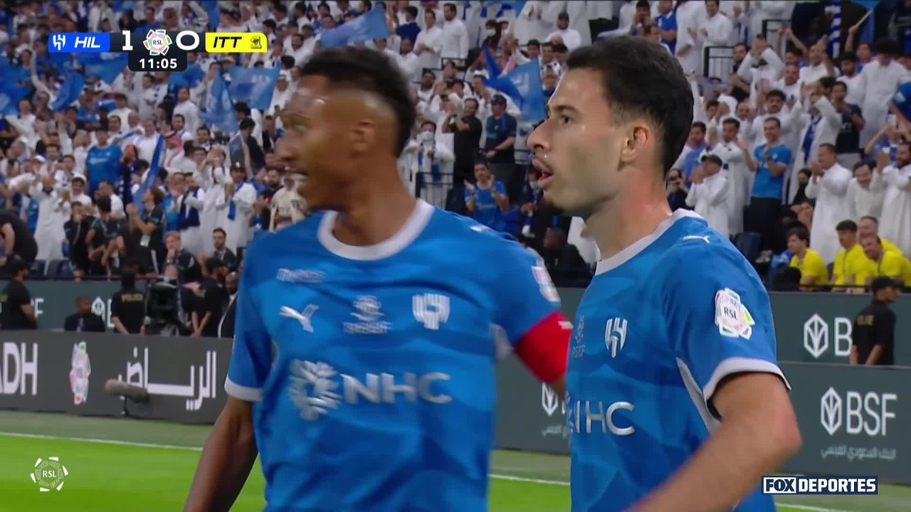 GOL DE GABRIEL MARTINELLI | Al-Hilal 1-0 Al-Ittihad | Saudi Pro League | Jornada 8