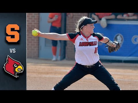 Syracuse vs. Louisville Softball Championship Highlights (2016)