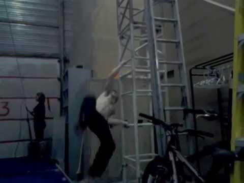 Yves Gravelle Human Flag Negative