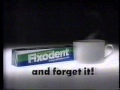 1989 Fixodent Commercial