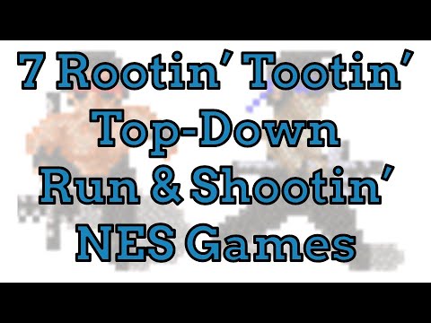 7 Rootin' Tootin' Top-Down Run-and-Shootin' NES Games (Mostly)