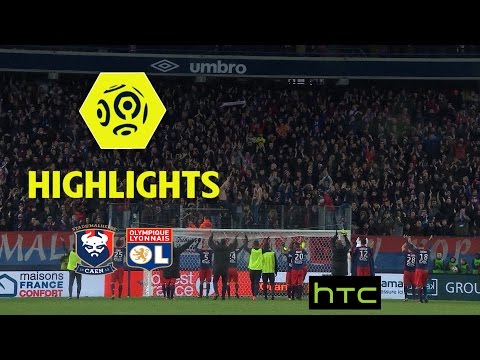 SM Caen - Olympique Lyonnais (3-2) - Highlights - (SMC - OL) / 2016-17