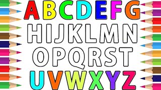 ABCD Alphabets phonics Sound, Alphabets Letters a to z  words meaning  vowel @rkkidsclass