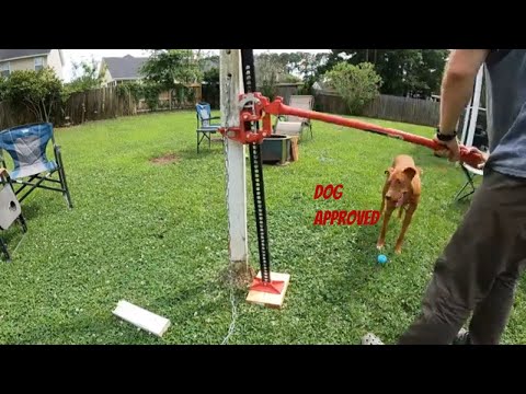 How to Use a Harbor Freight Farm Jack (And Remove a Post)
