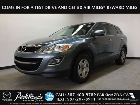 GREY 2011 Mazda CX-9 GT Review Sherwood Park Alberta - Park Mazda