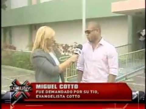 SuperXclusivo 1/30/12 - Miguel Cotto demandado por su tío Evangelista Cotto 2/2