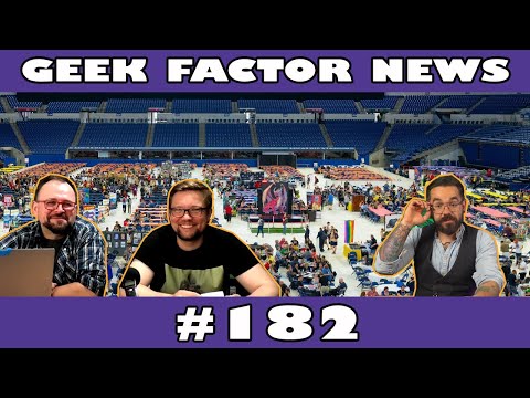 Geek Factor News 182 - Gen Con 2023 oraz Wspieraczkowy Sierpień 2023 (feat.  Panda i Zaku)