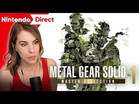 I NEED IT! Metal Gear Solid Master Collection Vol. 1 on Nintendo Switch REACTION