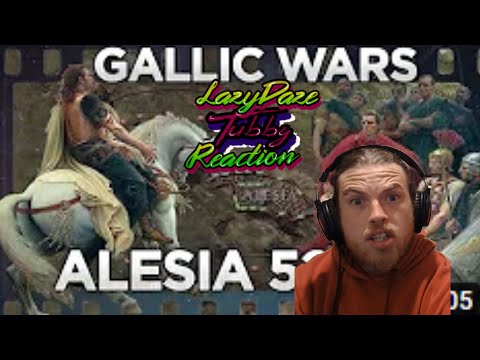 HISTORY FAN REACTION -  Alesia 52 BC - Caesar's Gallic Wars -