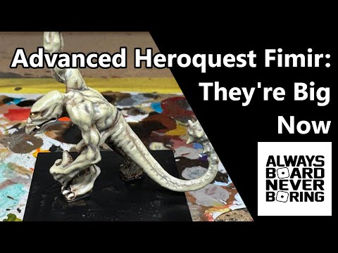 Oldhammer Nick Bibby Fimir Miniature - Review & Painting Guide | The Advanced Heroquest Project