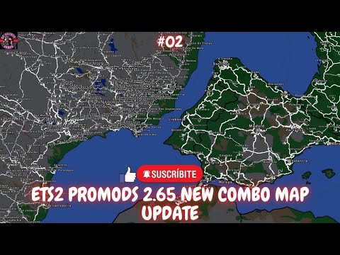 ETS2 PROMODS 2.65 NEW COMBO MAP UPDATE