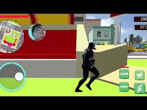 Black Spider Superhero Alien Part 2 | Lv 8 - lv 12