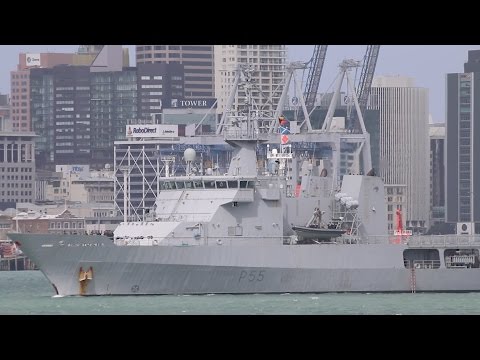 RNZN Fleet Departure New Zealand 2017