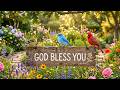 God Bless You : Powerful Spring Worship Piano with Bible Verses & Gentle Birdsong for Peace