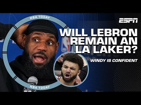 Will LeBron James STAY with the Los Angeles Lakers? 👀 'I JUST DON'T SEE IT!' - Windy 😯 | NBA Today