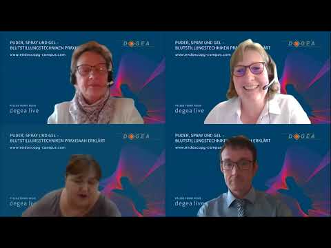 DEGEA live: Puder Spray und Gel - Blutstillungstechniken praxisnah erklärt