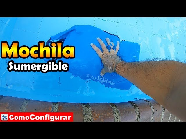 Vídeo relacionado con RAFIYU Mochila Transparente con Cordón y Bolsa de Deporte y Gimnasia Impermeable para Mochila Escolar, Viajes, Playa y Natación