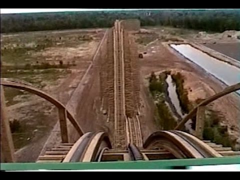 Shivering Timbers POV - 1998 Opening Weekend - Michigan's Adventure