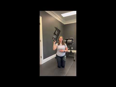 Tall Kneeing Bottoms Up KB Press