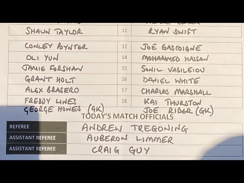 Wroxham's substitute Grant Holt should have a penalty awarded!!!