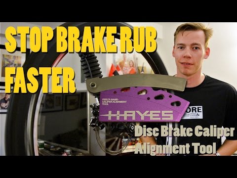 Stop Brake Rub, Align Your Disc Brakes Faster: Hayes Feel'r Gage Disc Brake Caliper Alignment Tool