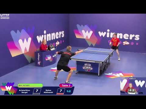 WINners CUP table 2  03.02 Aristarkhov Sergei - Syksa Aleksandr  18:00