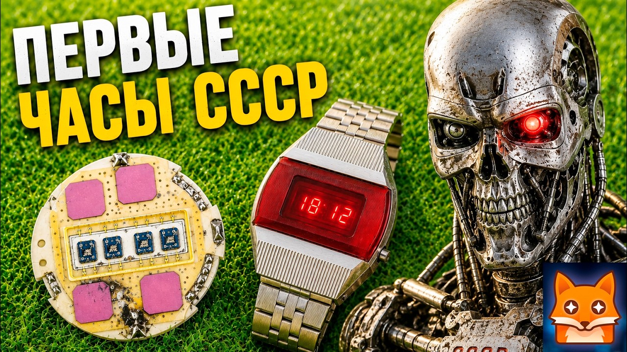 Легендарные часы электроника-1 что внутри этого терминатора?