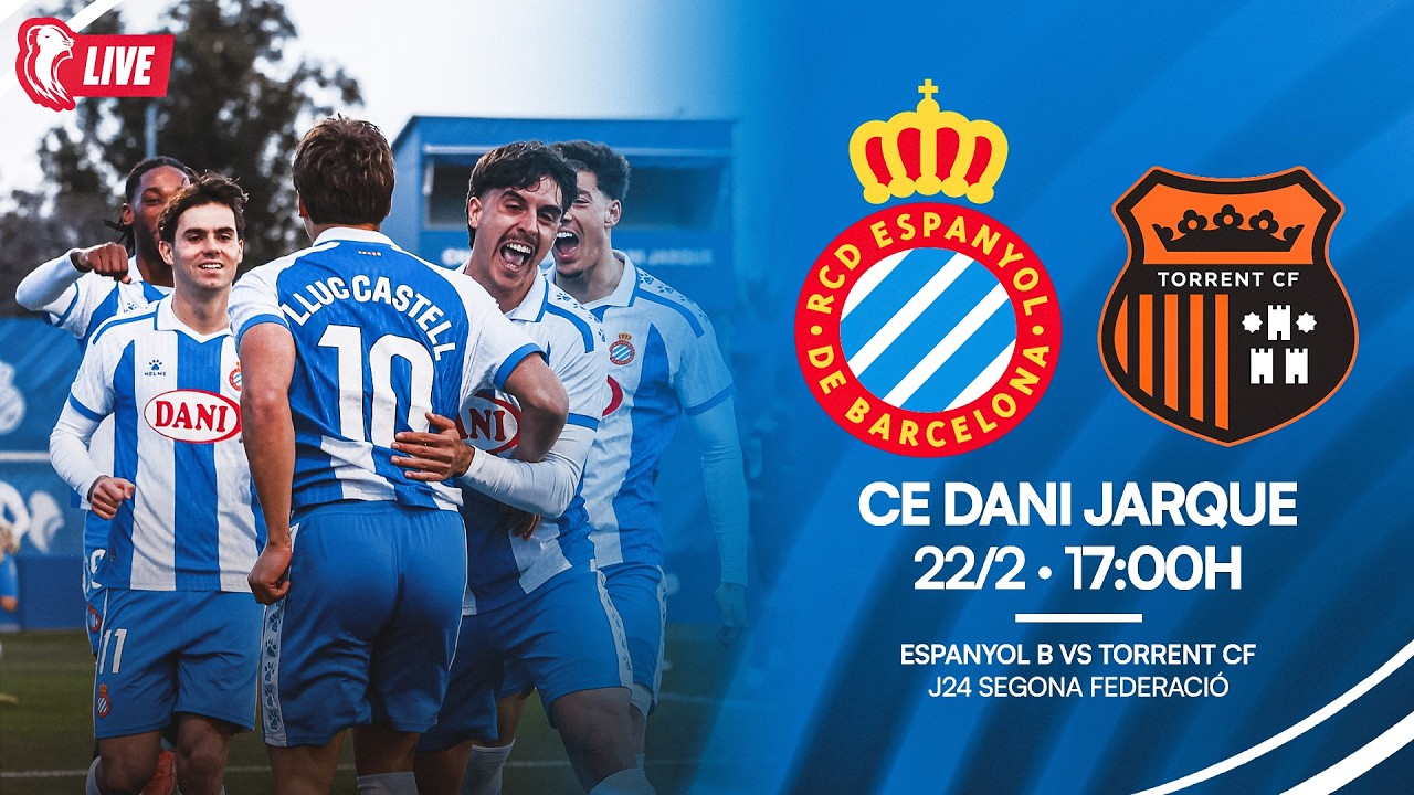 Espanyol B vs Torrent CF — Jornada 24 (Segona Federació)