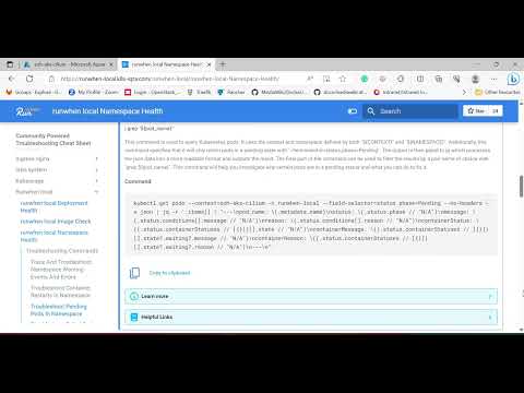Troubleshooting AKS Cluster upgrade issues with RunWhen Local