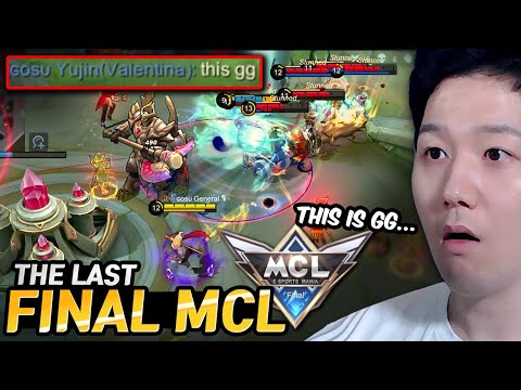 New Team Gosu's the last Final MCL | Mobile Legends