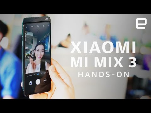 Xiaomi's all-screen Mi Mix 3 slider phone Hands-on