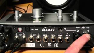 Video thumbnail for Demonstration: Audient iD22 High Performance USB Audio Interface - GH Music by GH Music Australia