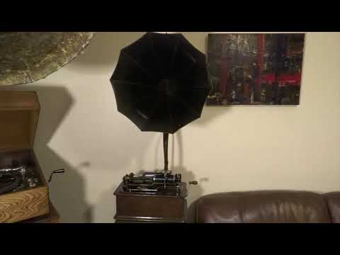 Arthur Collins - The Preacher And The Bear - Edison Blue Amberol  1560