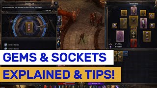 Wolcen -  GEMS & SOCKETS Explained! Best Usage & Tips!