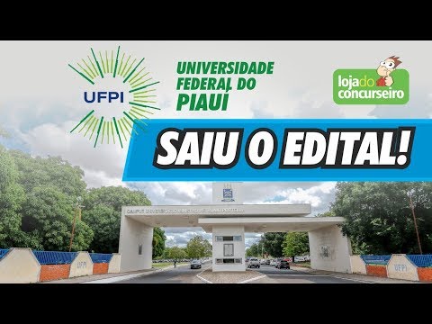 Saiu o Edital UFPI - Detalhes dos Cursos Online da Loja do Concurseiro