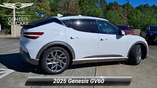 Certified 2025 Genesis GV60 Advanced AWD, Cary, NC GNP0954