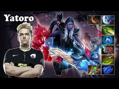 Yatoro - Drow Ranger Safelane | Dota 2 7.29d Gameplay