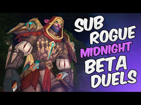 Midnight Beta PvP Sub Rogue Duels No Arena Trinket Bug